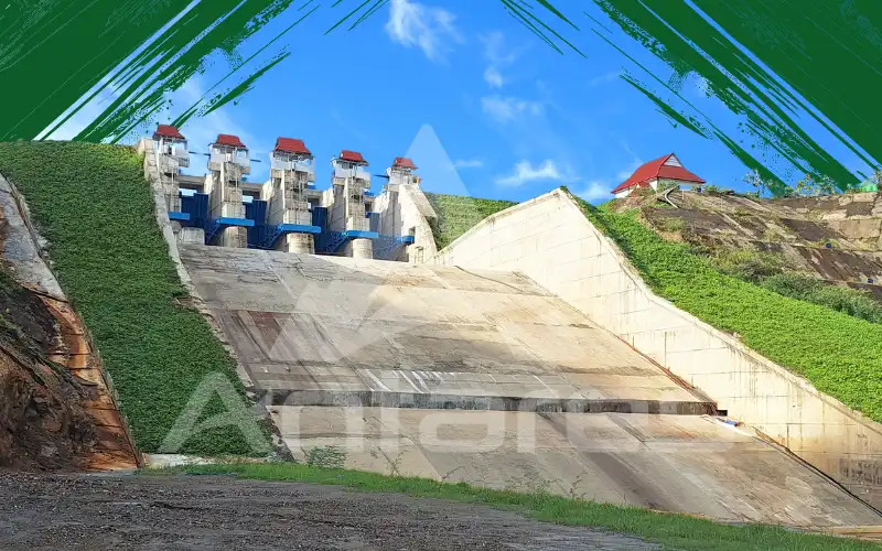 Bendungan Way Apu Antares Landscape